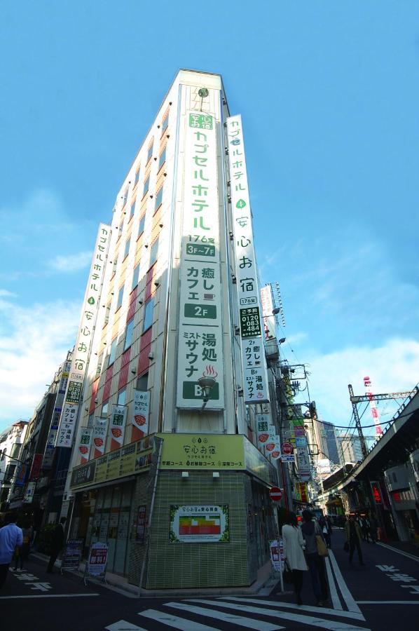 Anshin Oyado Ginza Shinbashi Station-For Men Tóquio Exterior foto